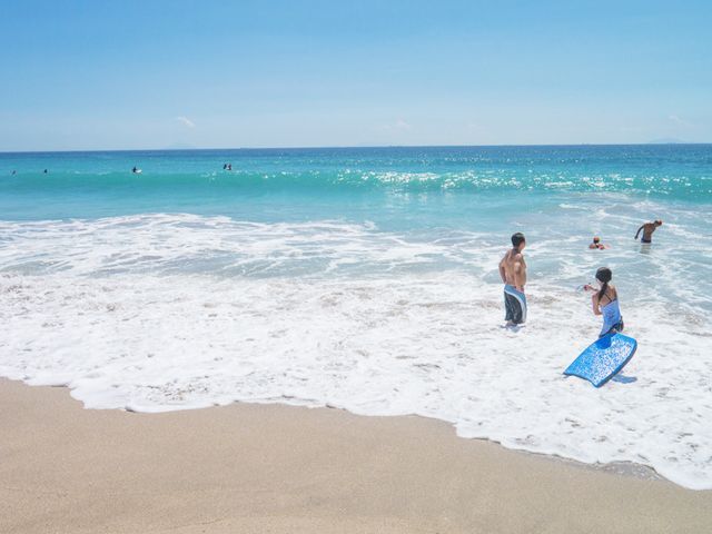 海も見えるホテルです