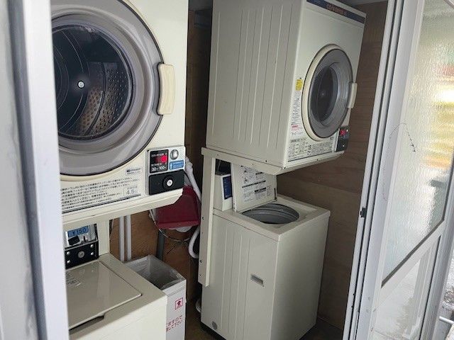 洗濯機、乾燥機は有料…
ただ共有部にあるので時間を気にせずに回すことが出来る♪
