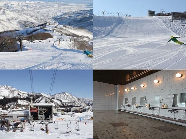 駅から徒歩圏内のスキー場です