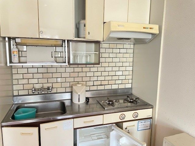 キッチン付きの寮を準備しています♪
トイレ・風呂も部屋内についています！