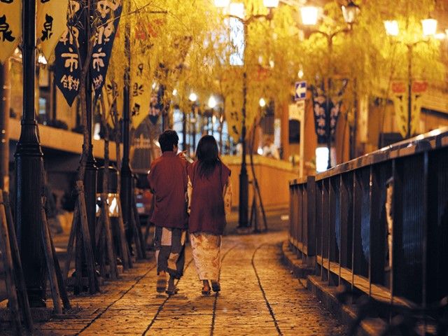 とても雰囲気のある温泉地です♪