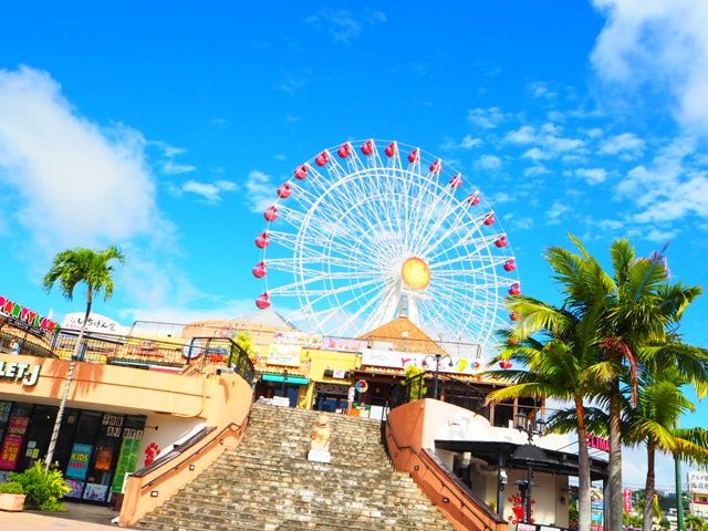 北谷町美浜のアメリカンビレッジ！！お休みには沖縄を満喫！！