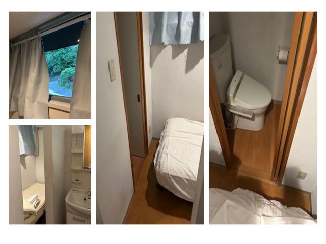 お部屋は少し狭いですが、独立洗面台と洋式トイレあり！