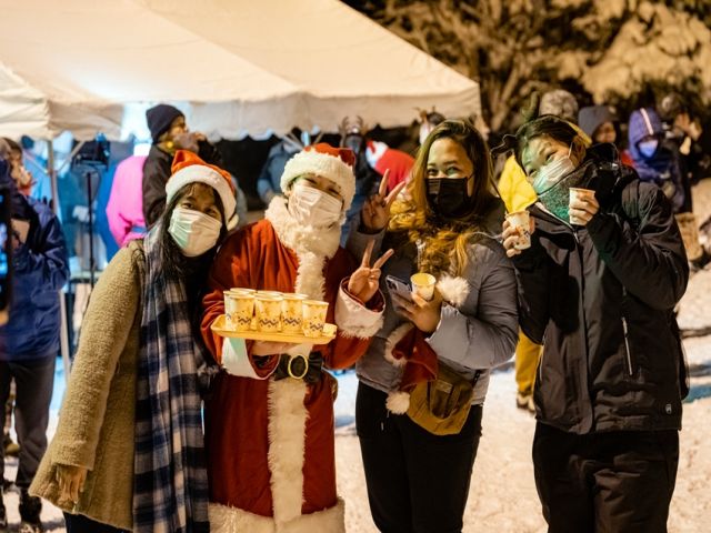 冬には約1,000名が就業する、自然いっぱい、イベントたっぷりのリゾートです！