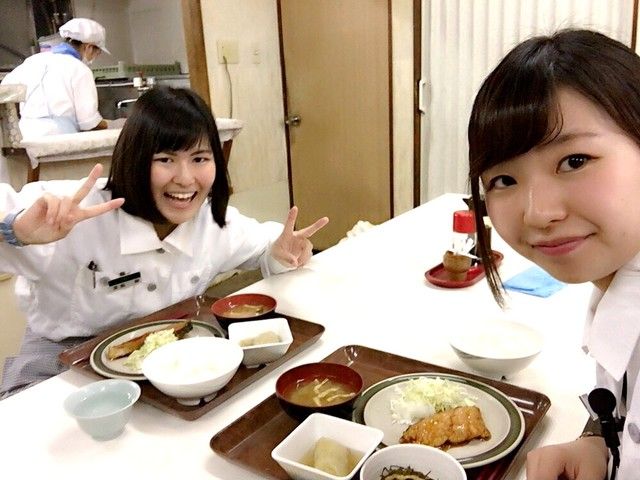 滞在中の食事は3食付き！もちろん無料♪♪