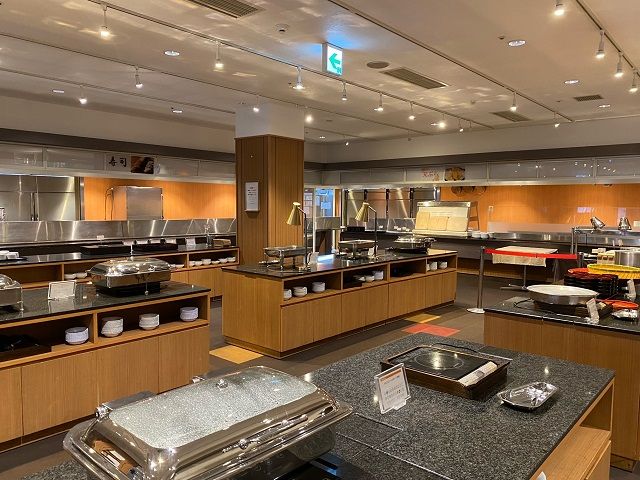 バイキング会場になります!!