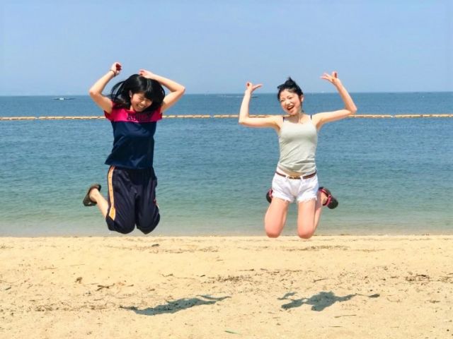 歩いてすぐの場所にビーチ★☆
日帰り温泉もございます♪