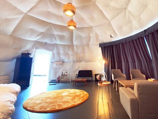 トマムエリアにあるグランピング施設でのリゾバ♪多数の部屋パターンでおもてなし☆