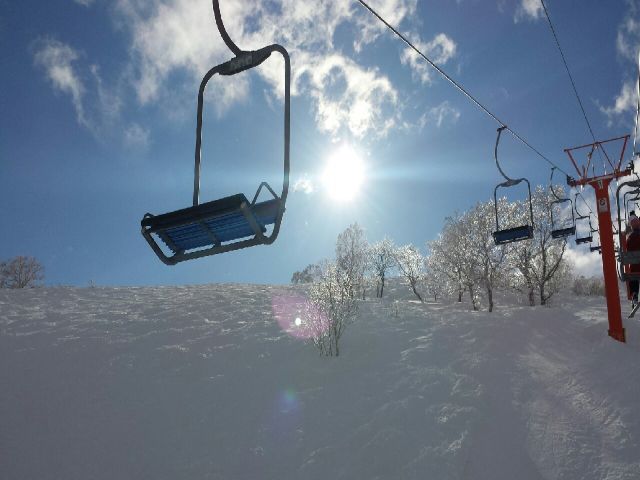 無料でリフト券の使用が出来ます！
世界一と呼ばれるゲレンデを思う存分楽しんでください☆