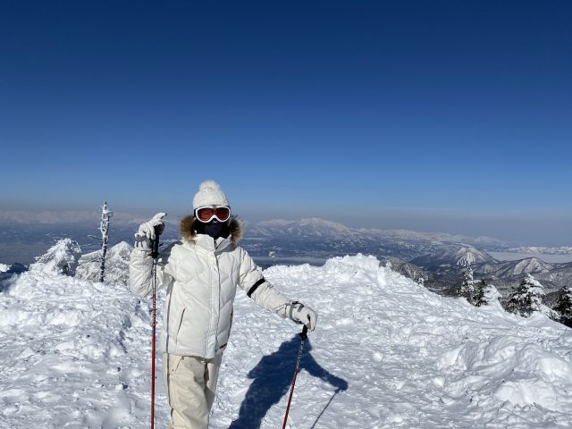 晴れた日には最高の絶景が楽しめます！
スキー/スノボライフの中で写真も沢山撮ってください◎