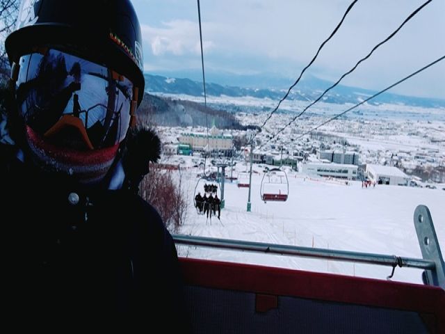 スキー場すぐそば！