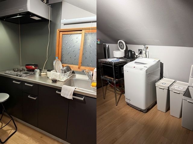 寮環境（キッチン①・キッチン②）