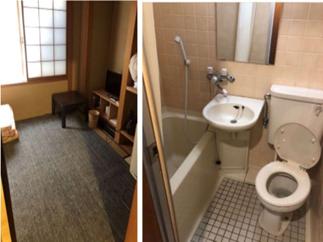 寮の一例です。
寮から職場までは徒歩10分程度です。