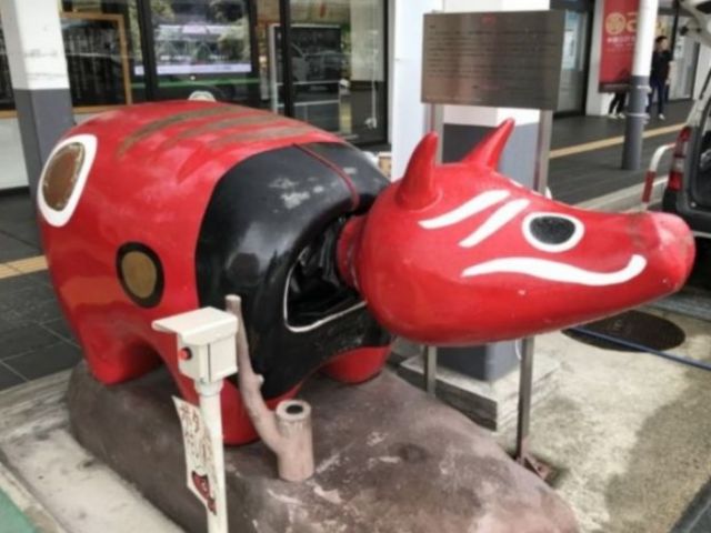 赤べこは福島の名産です☆