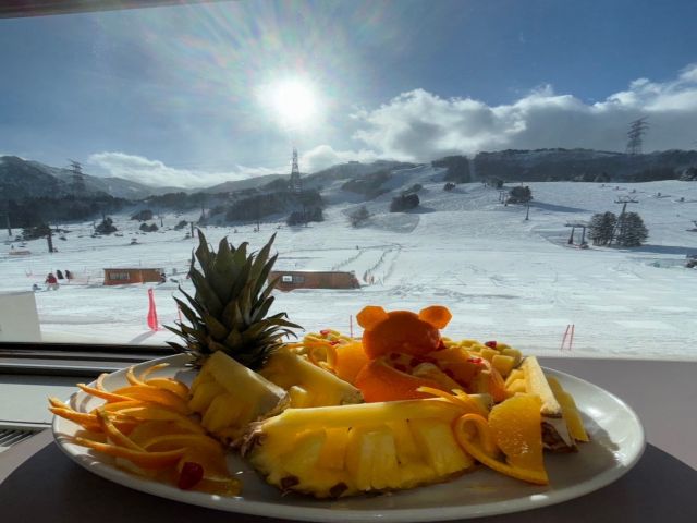 ゲレンデはすぐ目の前！