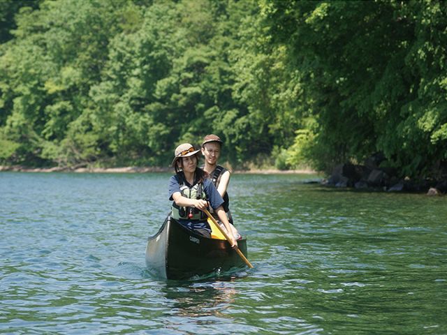 支笏湖畔にある宿。季節ごとのアクティビティも楽しめます！
