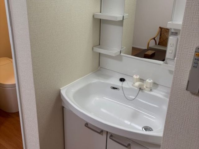 独立洗面台もしっかりついてます！