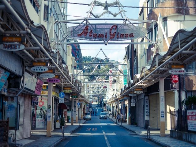 賑わう熱海の商店街★