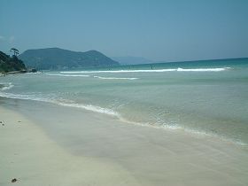 目の前は海！！