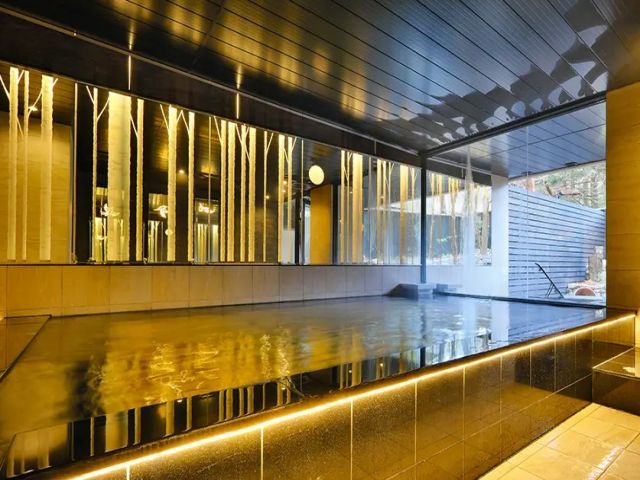 系列施設のスパにて温泉入浴可能！！