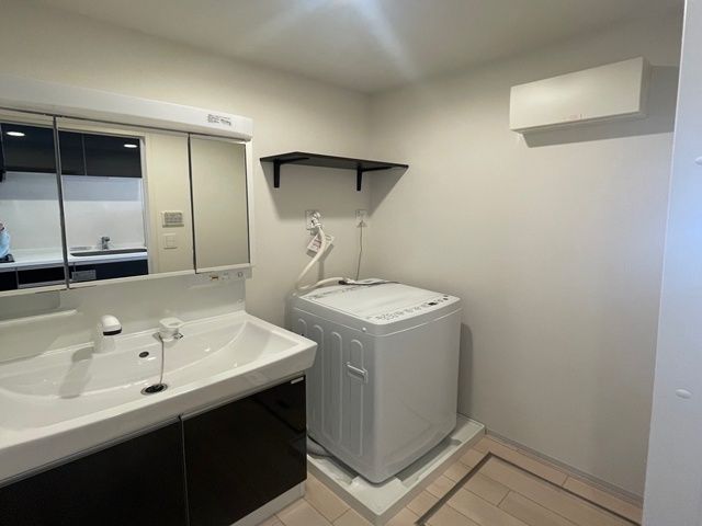 洗濯機ももちろん完備☆