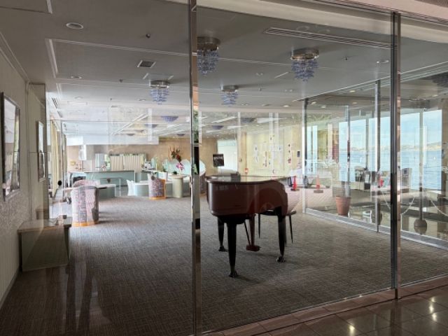 寮のエントランスです