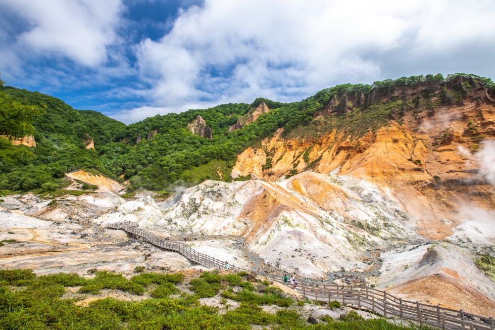 登別温泉　地獄谷