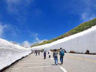 立山のリゾートバイト・エリア情報