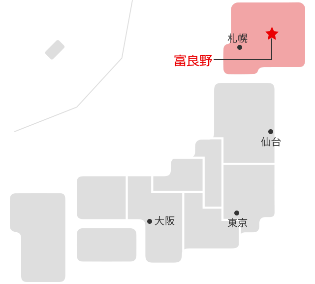 富良野MAP