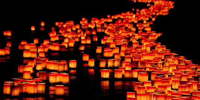 永平寺大燈籠ながし