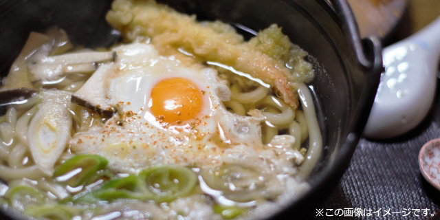 鍋焼きうどん