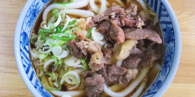 馬肉うどん