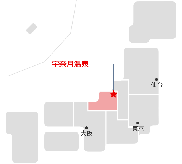 宇奈月温泉マップ