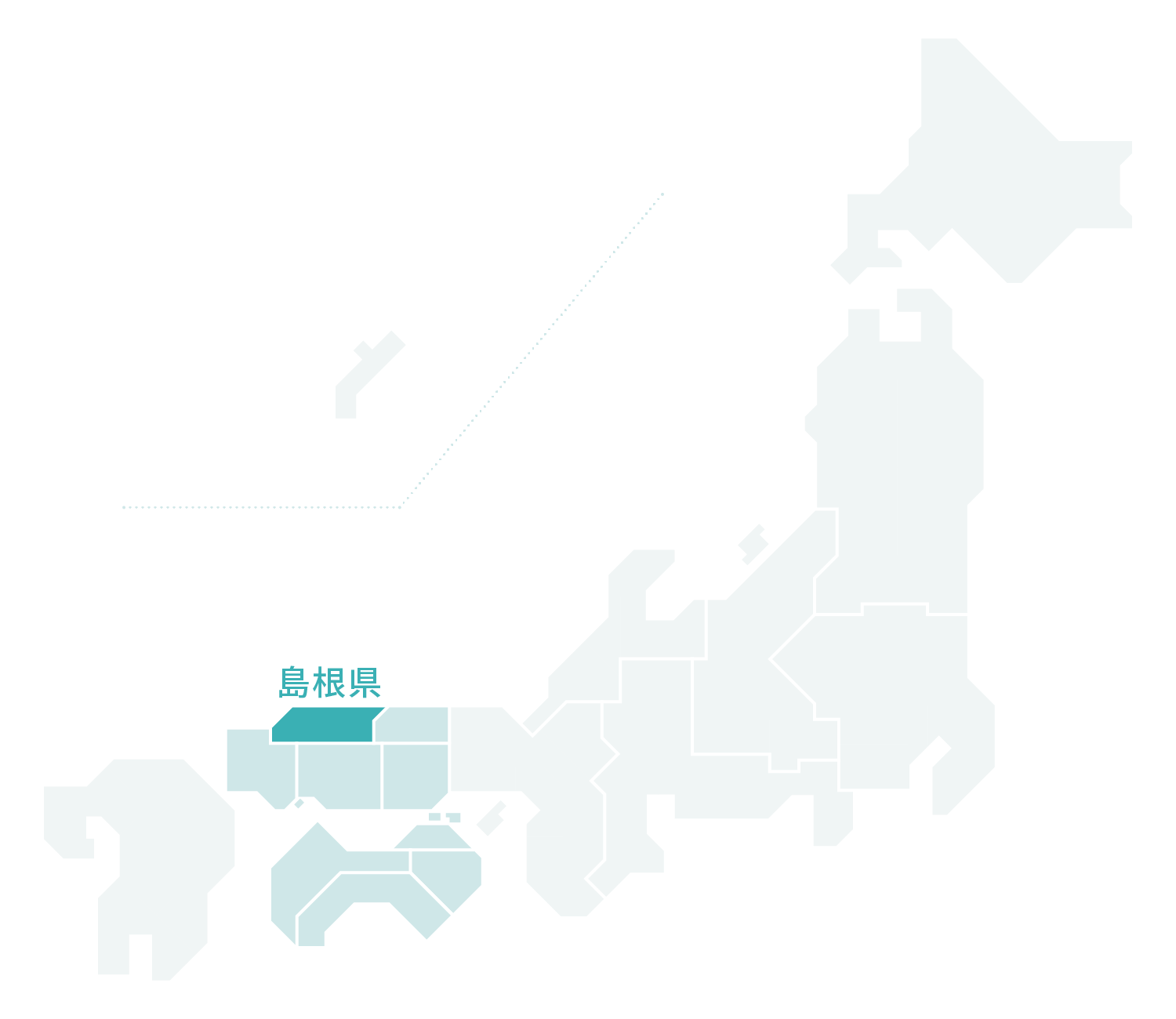 島根県マップ
