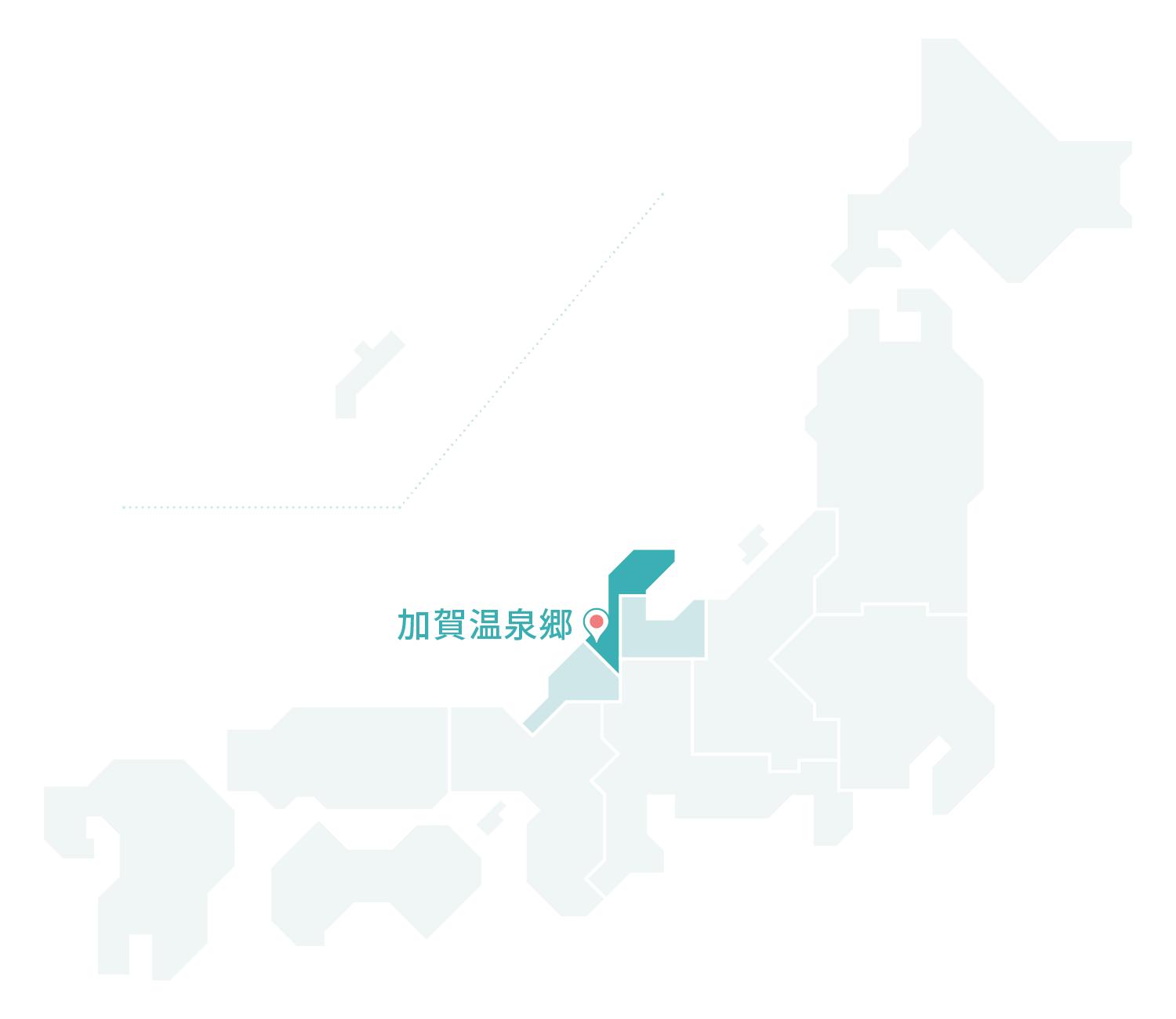加賀温泉郷マップ