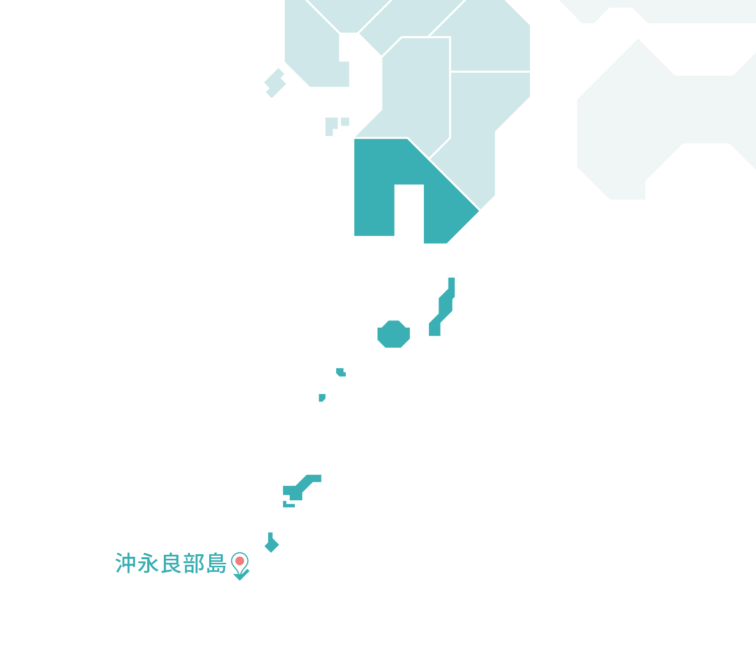 沖永良部島マップ