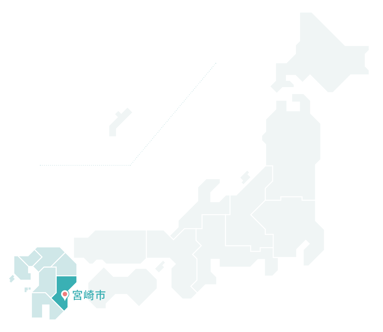 宮崎市マップ