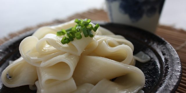 ひもかわうどん