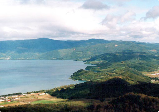 洞爺湖の風景
