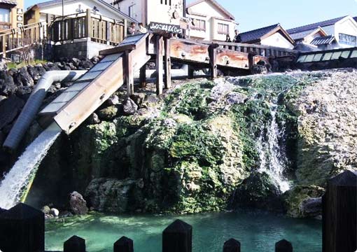 草津温泉の風景