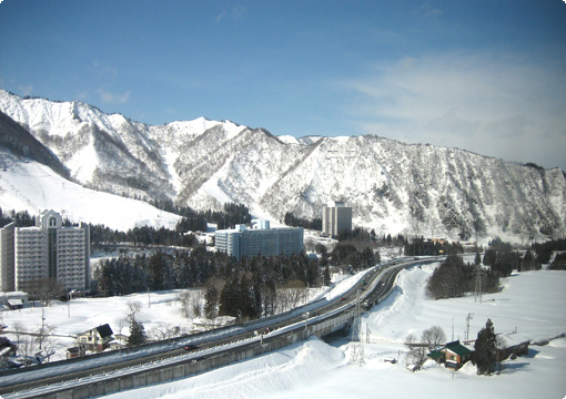 湯沢の景色