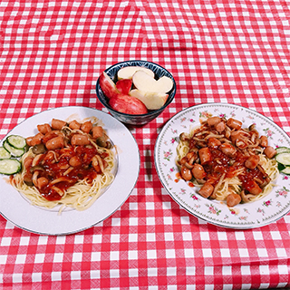 なんと寮で自炊可能！自分の料理腕をアピールできるチャンス！シェフは彼女だけど(笑)