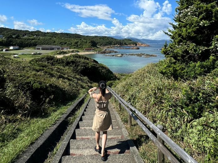 下田でリゾバする女性