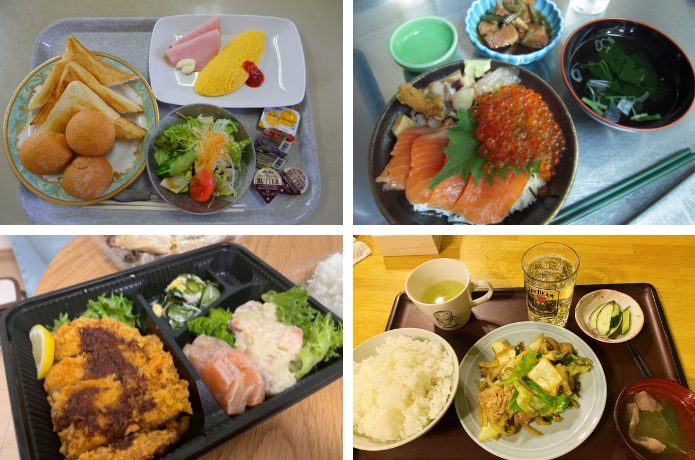 食事補助の回数を確認する