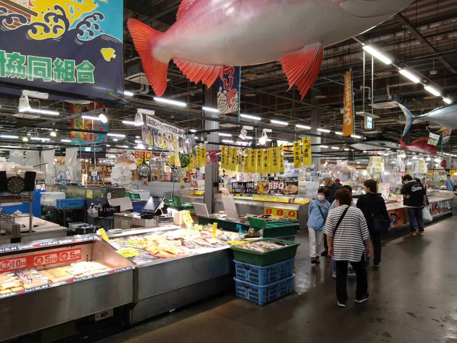 とれとれ市場の職場環境