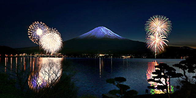 冬の花火大会