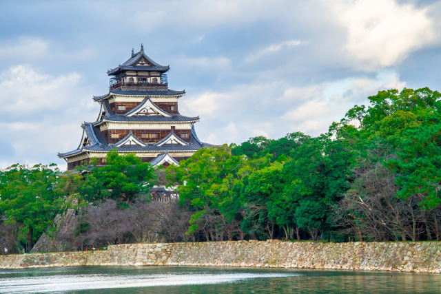 日本三大平城の一つ広島城