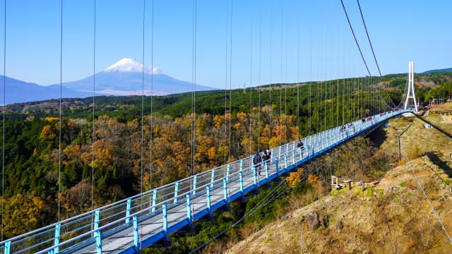 昼神温泉付近の橋