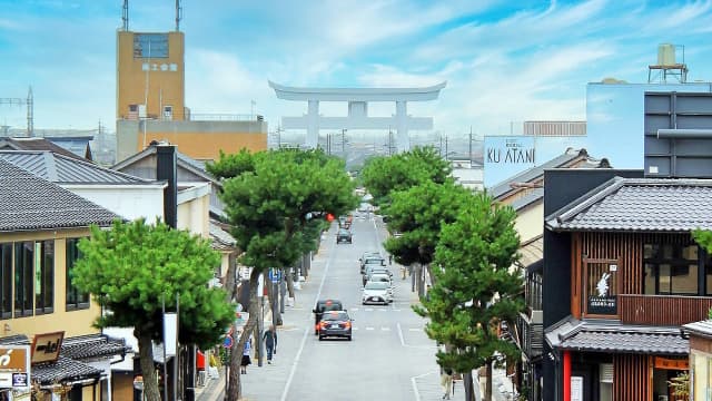 湯の川温泉がある出雲市