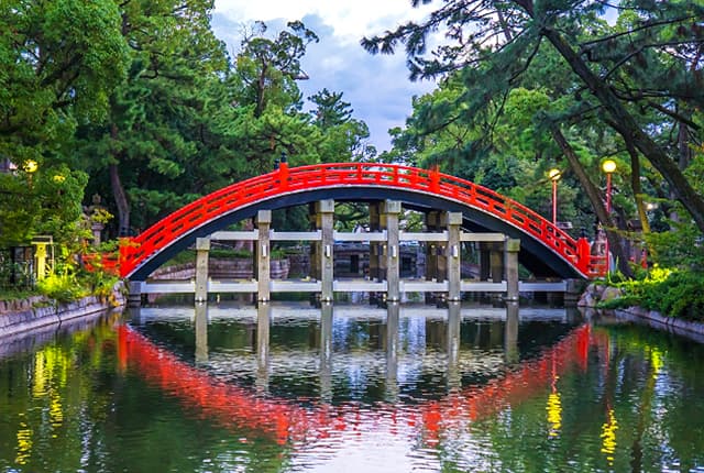 住吉大社の住吉反橋